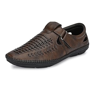 MACTREE Men Flexible-Stitched Sole Premium Sandals