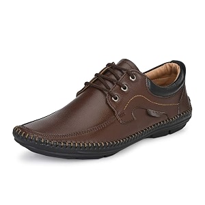 MACTREE Men Flexible-Stitched Sole Premium Formal Shoes