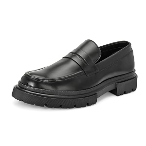 MACTREE Premium Vegan Leather Upper Loafers for