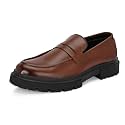 MACTREE Premium Vegan Leather Upper Loafers for