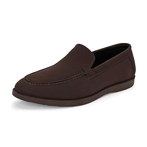 MACTREE Suede Penny Loafers for Men