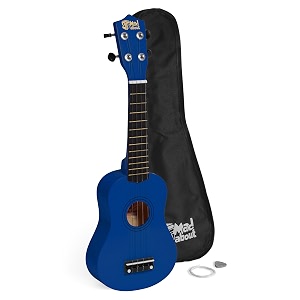 mad about su8 soprano ukulele - blue