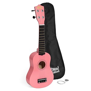 mad about su8 soprano ukulele - pink