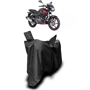 bike cover compatible with mad_pulsar 150_p  durable lightweight fabric  uv protection  dustproof  mirror protection  windproof lock belt