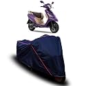 Waterproof Two Wheeler Cover for Aprilia RSV4 1100 Factory Bike All Season Protection Bike Cover for Rain &amp; Sun (Navy)