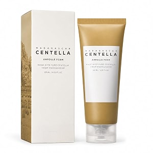 madagascar centella ampoule foam cleanser  gentle hydrating face wash 125ml