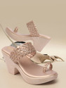 madam glorious Women Heels Sandal Pink 6