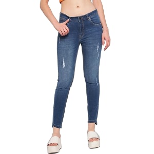 Madame Navy Jeans for Women