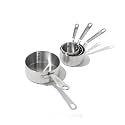 Made In Cookware - Measuring Cup Set - Stainless Steel - Stackable - Dishwasher Safe