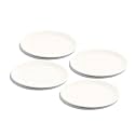 Made In Cookware - Set of 4 - Appetizer Plates - White - Porcelain - Crafted in England