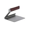 Made In Cookware - Stainless Steel Grill Press - Removable Leather Handle Cover - Crafted in Sweden