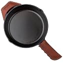Made in Georgia Leather Cast Iron Handle Cover Set of 2 for Skillets & Pans