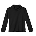 Made in USA Turtleneck 100% Cotton for Boys and Girls in Basic Colors for Kids School Base Layering