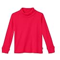 Made in USA Turtleneck 100% Cotton for Boys and Girls in Basic Colors for Kids School Base Layering