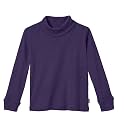 Made in USA Turtleneck 100% Cotton for Boys and Girls in Basic Colors for Kids School Base Layering