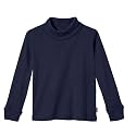 Made in USA Turtleneck 100% Cotton for Boys and Girls in Basic Colors for Kids School Base Layering