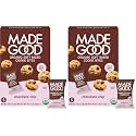 MadeGood Chocolate Chip Soft Baked Cookies, Organic Snacks, 0.85oz Each (Pack of 2)