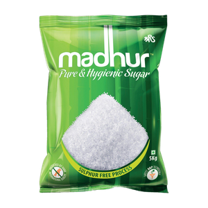 madhur pure and hygienic refined sugar 5 kg