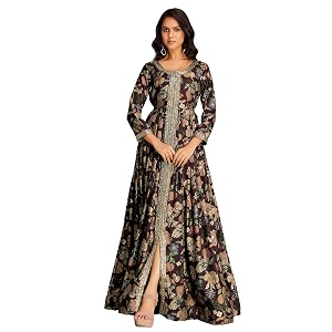 madhuram textiles Womens vetican Print with Hand