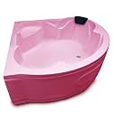 MADONNA Ambassador 5 ft Acrylic Bath Tub With Front Panel (Pink)