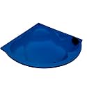 MADONNA Ambassador Acrylic 5 feet Corner Bathtub for Adults (Alpine blue)