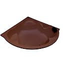 MADONNA Ambassador Acrylic 5 feet Corner Bathtub for Adults (Brown)