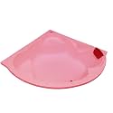MADONNA Ambassador Acrylic 5 feet Corner Bathtub for Adults (Pink)