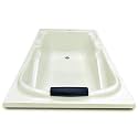 MADONNA Euro Acrylic 5.5 feet Rectangular Bathtub for adults (with Headrest) (Ivory)