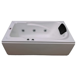 madonna voyage 55 feet acrylic whirlpool bathtub white