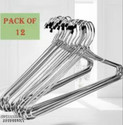 MadOverHangers Steel Coat Pack of 12 Hangers