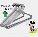 MadOverHangers Steel Coat Pack of 18 Hangers