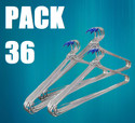 MadOverHangers Steel Space Saving Steel Coat Pack