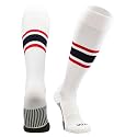 MadSportsStuff Softball Socks Baseball Socks | White &amp; Team Colors | USA Made | Sizes for Girls, Youth Boys, Men &amp; Women