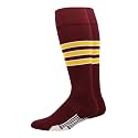 MadSportsStuff Softball Socks Baseball Socks | White &amp; Team Colors | USA Made | Sizes for Girls, Youth Boys, Men &amp; Women