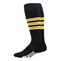 MadSportsStuff Softball Socks Baseball Socks | White &amp; Team Colors | USA Made | Sizes for Girls, Youth Boys, Men &amp; Women