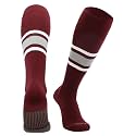 MadSportsStuff Softball Socks Baseball Socks | White &amp; Team Colors | USA Made | Sizes for Girls, Youth Boys, Men &amp; Women
