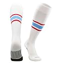 MadSportsStuff Softball Socks Baseball Socks | White &amp; Team Colors | USA Made | Sizes for Girls, Youth Boys, Men &amp; Women