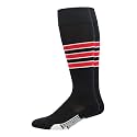 MadSportsStuff Softball Socks Baseball Socks | White &amp; Team Colors | USA Made | Sizes for Girls, Youth Boys, Men &amp; Women
