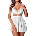 MADSY Women39s Lingerie Babydoll and Panty Set