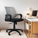 MAESTRO The Rolling Ergonomic Comfort Chairs for Office Use: The Medium Back Fabric Office Conference Chair