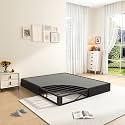 MAF 10 Inch Full Size Box Spring High Profile Metal Bed Base with Cover