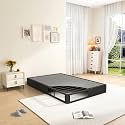 MAF 10 Inch Twin Box Spring High Profile Metal Bed Base with Fabric Cover