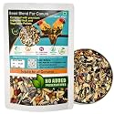 MAF Bird Feed for Parrots 450 Grams,Exotic Seed Blend of 22 Variety Seeds,Nuts with Fruit & Vegetable Pellet Enriched for All Types of Conures,African Grey,Amazon,Lovebirds for All Life Stages