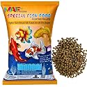 High Protein Floating Fish Feed Pellets 4 mm - 900 Gram | Premium Pond Fish Food | Aquaculture Feed for Koi, Goldfish, Oscar, Tilapia, Carp, Catfish &amp; Edible Fishes | Fast Growth &amp; Easy Digestion