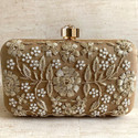 MaFs Party Gold Clutch