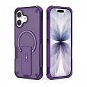 MAGA Case with Stand for Apple iPhone 17 | MagSafe Compatible, Rugged Hybrid Cover, Shockproof Armor, Scratch Resistant, Hard Polycarbonate Back, Soft TPU Bumper Translucent Matte Purple