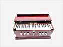 MAGA MART 7 Stopper 39 Keys | Two Reed (Bass-Male) 3.2 Octave Harmonium With Bag 3.2 Octave Hand Pumped Harmonium