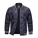 MAGCOMSEN Men's Bomber Jacket Lightweight Windbreaker Stylish Casual Jacket