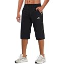 MAGCOMSEN Men39s Capri Shorts Quick Dry Below