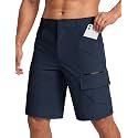 MAGCOMSEN Men's Hiking Cargo Shorts 9" Quick Dry Lightweight Summer Casual Shorts for Men Work Golf Outdoor 5 Pockets